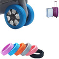 8 Pcs Luggage Wheels Protector Silicone Wheels Caster Shoes Travel