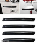 Car Bumper Protector (Black, Pack of 4)